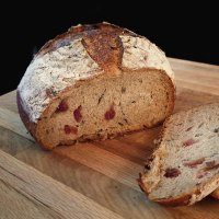 Wild Rice and Cranberry Sourdough